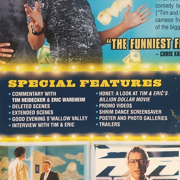 Factory Sealed "Tim & Eric's Billion Dollar Movie", DVD, It's got SHRIM! - Picture 6 of 9